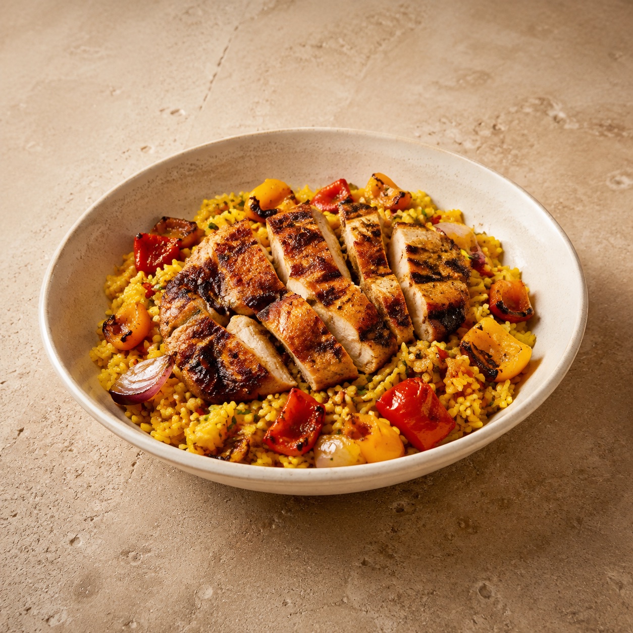 Illustration of Loaded Paella